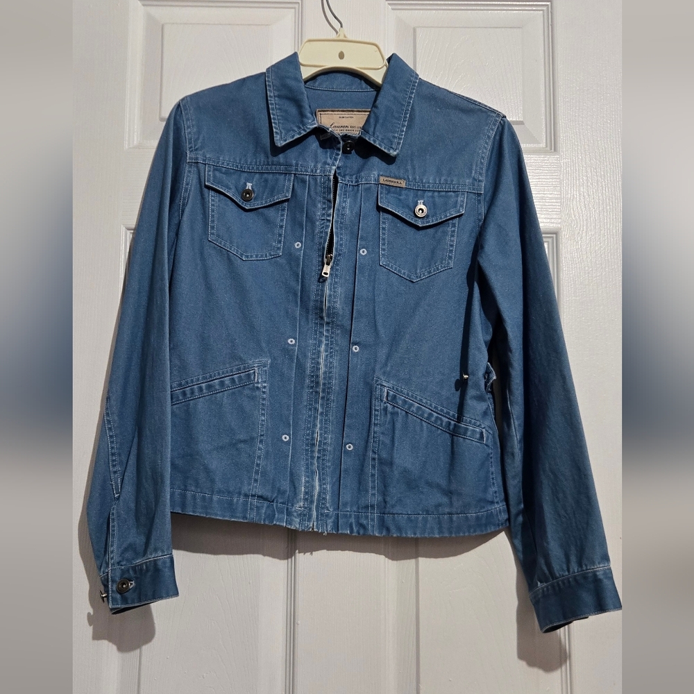 Vintage Lauren R.L. Dry Goods Ralph Lauren Jean Jacket Stone Wash P/M